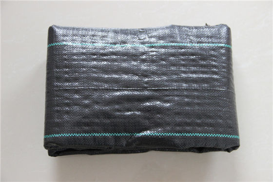 Peyzaj Tarımı Pp Dokuma Ot Kontrolü Paspas Kumaş Polipropilen 100gsm