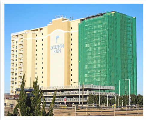 120gsm Beyaz Yeşil İskele Ağları Örgü İskele 2m X 50m 3m X 50m 1m X 50m