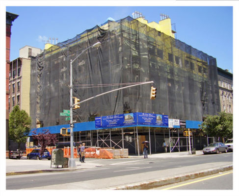 Tahsisler için Alev Geciktirici Enkaz Filesi 3m X 100m 100gsm