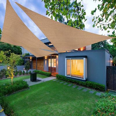 Bahçe için Yüksek Gsm PU Kaplı Su Geçirmez Gölge Yelken